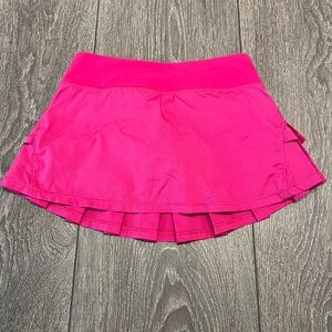 Ivivva Set The Pace Skirt Pink - Size 8